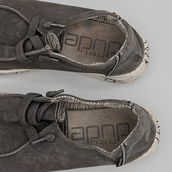 Hey Dude Wendy moonwalk gray shoes size 7 - Picture 4 of 15